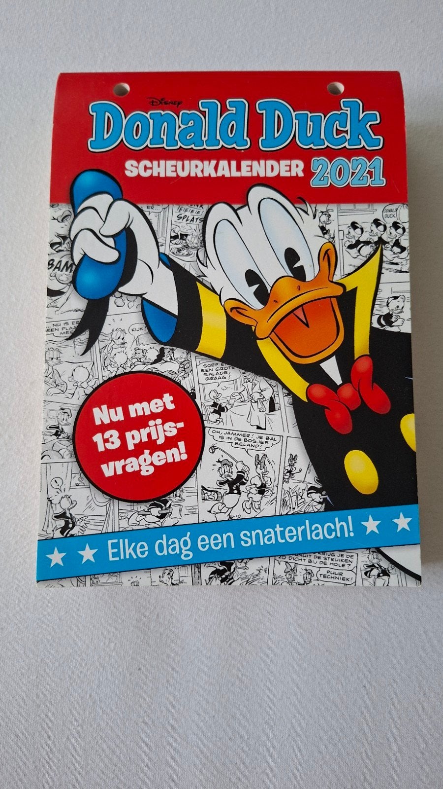 Donald Duck Scheurkalender 2021 - Elke dag een snaterlach!, Eén stripboek, Ophalen of Verzenden, Zo goed als nieuw, Donald Duck