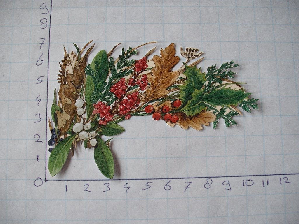 nr. 830 - uitgeknipt 3d plaatje kerst, Ophalen of Verzenden, Nieuw, Kerst, Knipvel