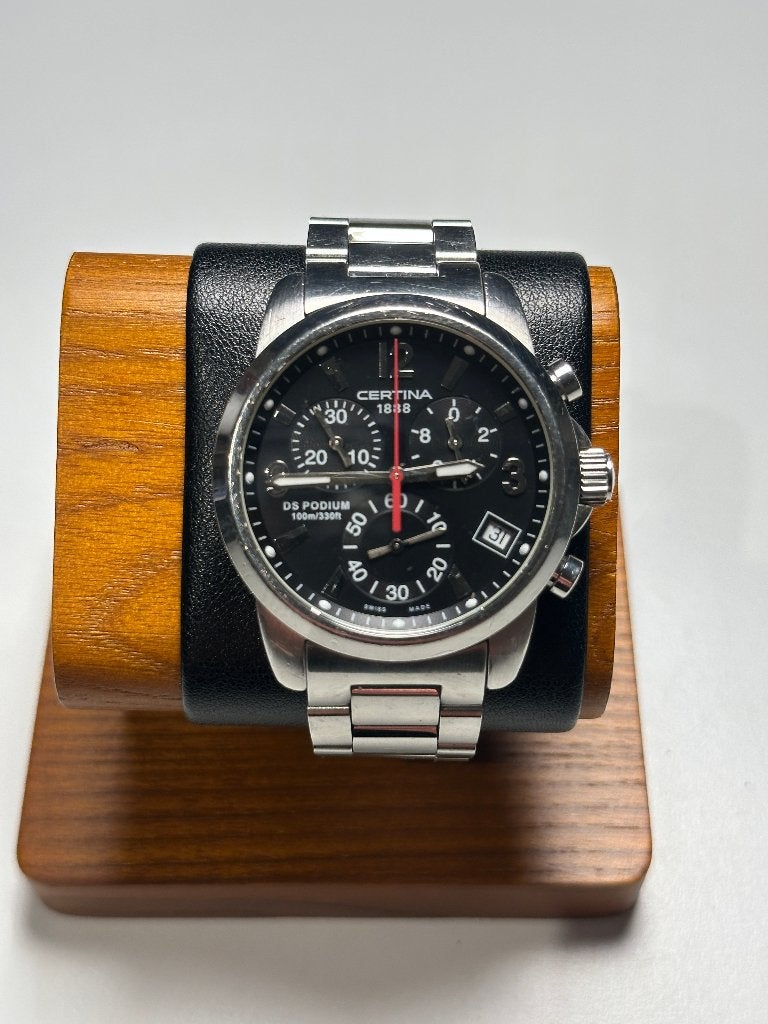 Certina DS Podium Chronograph – Complete Set, Overige merken, Staal, Staal, Polshorloge