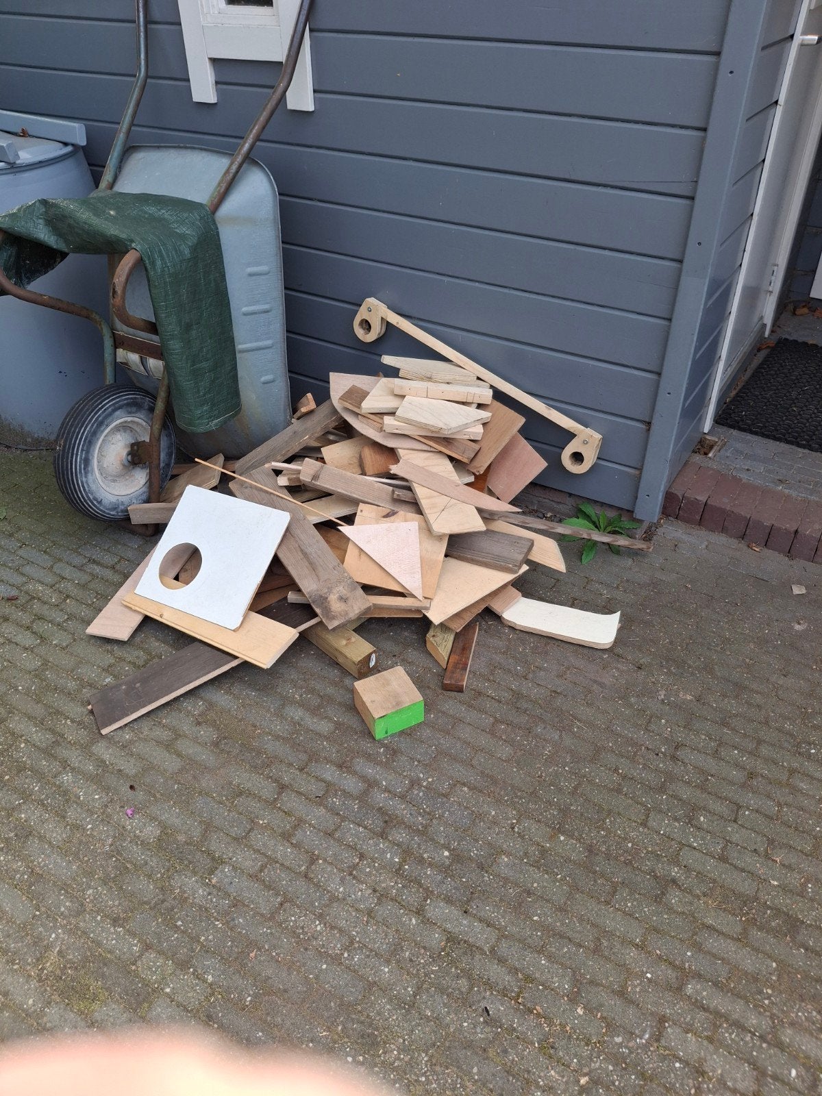 brandhout, Minder dan 3 m³, Ophalen