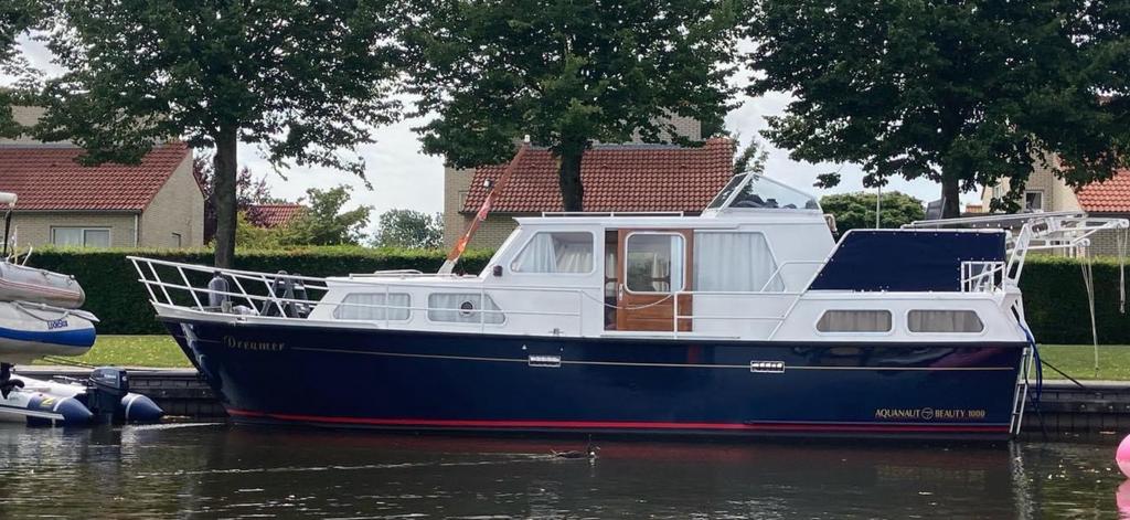 Aquanaut Beauty 1000 - Prachtig onderhouden motorjacht, Watersport en Boten, Motorboten en Motorjachten, Staal, Diesel, Ophalen of Verzenden