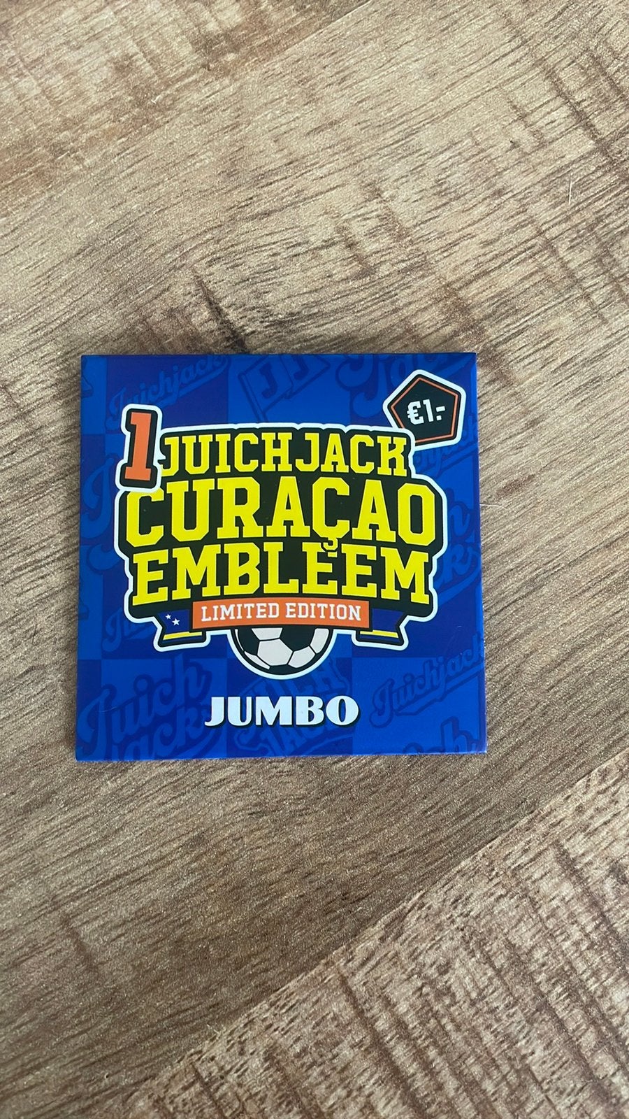 Curacao embleem Jumbo Limited Edition, Verzamelen, Jumbo, Ophalen of Verzenden
