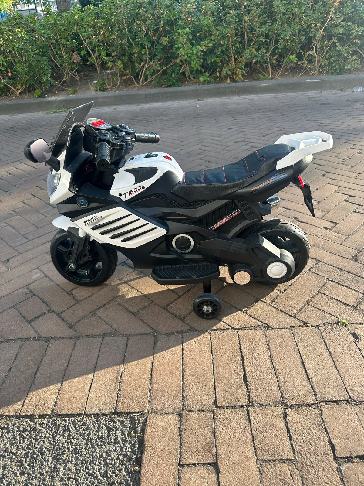 Kijana Elektrische Kindermotor Superbike Zwart-wit, Ophalen, Zo goed als nieuw