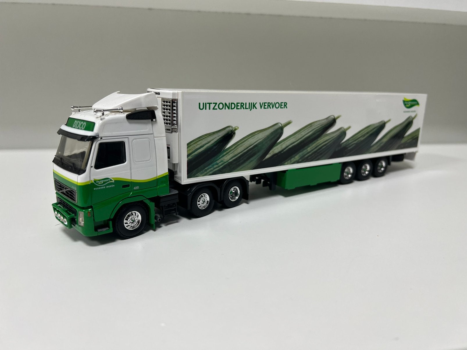 Tekno Volvo Dijco/the greenery, Ophalen of Verzenden, Zo goed als nieuw, Bus of Vrachtwagen, Tekno