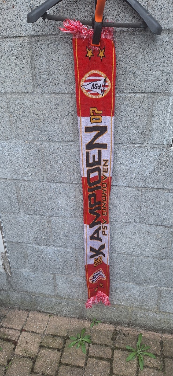 Psv kampioen sjaal 2006 - 2007 (15525), Ophalen of Verzenden, Zo goed als nieuw, ., Vaantje of Sjaal