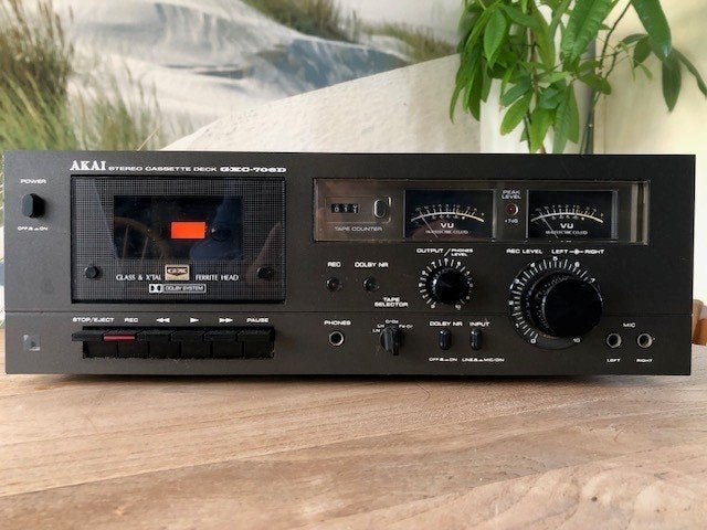 Akai GXC-706D – stereo cassettedeck met iconische GX-koppen, Ophalen, Enkel, Akai, Tape counter