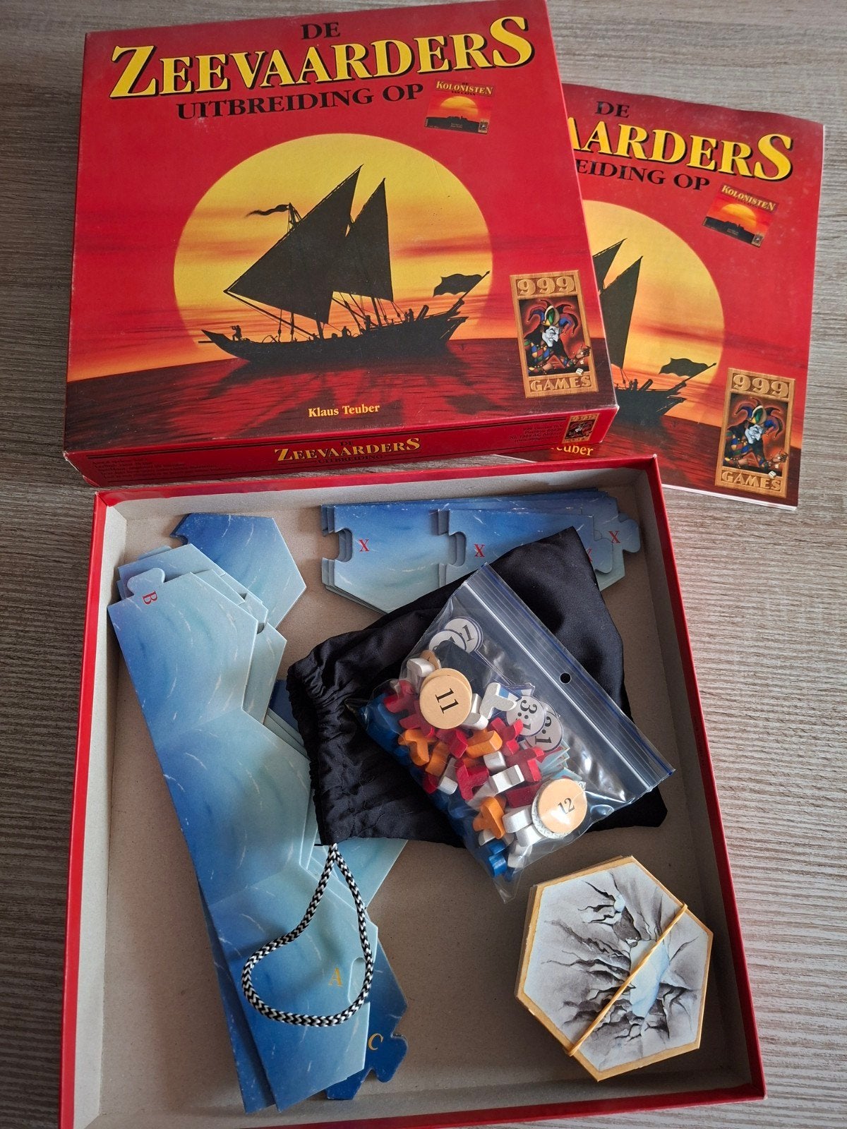 De Zeevaarders Uitbreiding op Kolonisten van Catan, Hobby en Vrije tijd, Gezelschapsspellen | Bordspellen, Ophalen of Verzenden