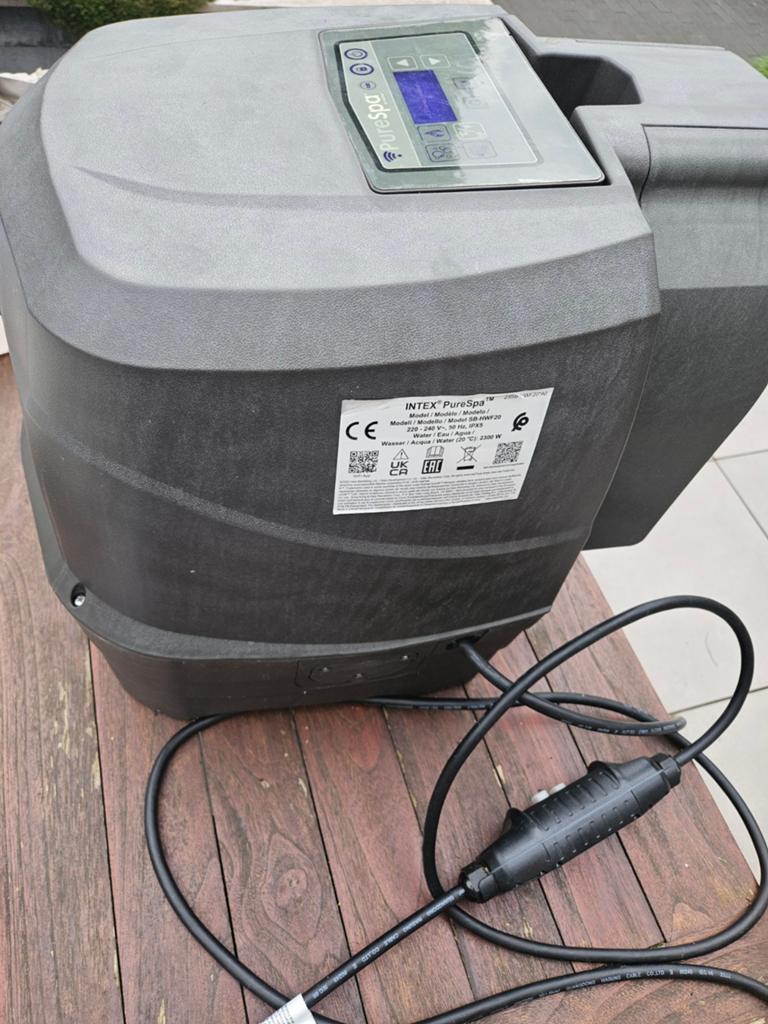 Intex PureSpa Zwembadpomp/Filter/Verwarming, Tuin en Terras, Ophalen, Gebruikt, Zwembadpomp