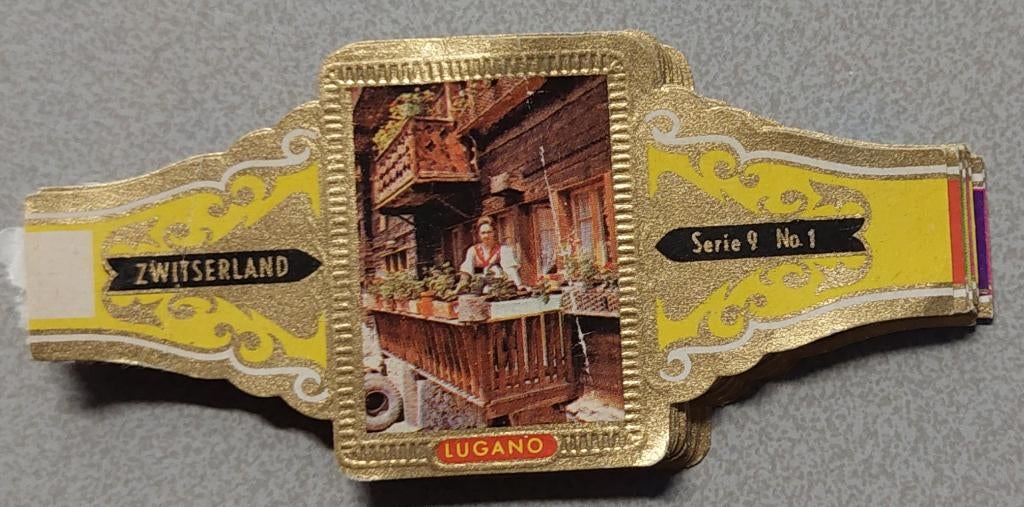Sigarenbandjes, Verzamelen, Ophalen of Verzenden, Gebruikt, Sigarenbandjes