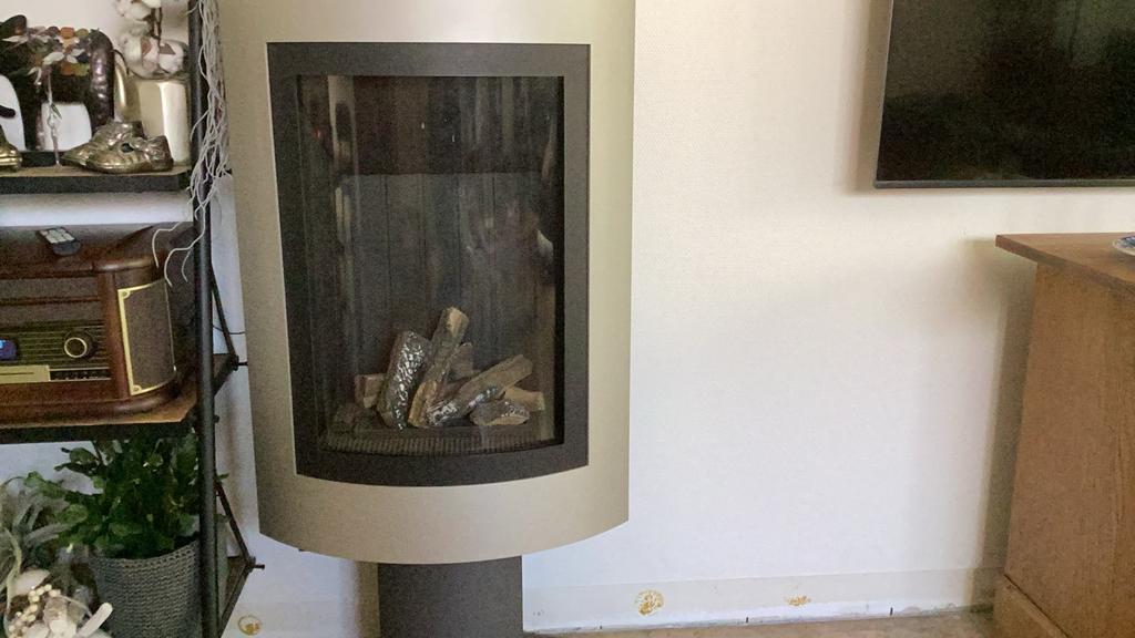 ThermoCet Hi-Fire HR Base Unit Gashaard - Zo goed als nieuw, Ophalen of Verzenden, Zo goed als nieuw, Vrijstaande haard, Gashaard