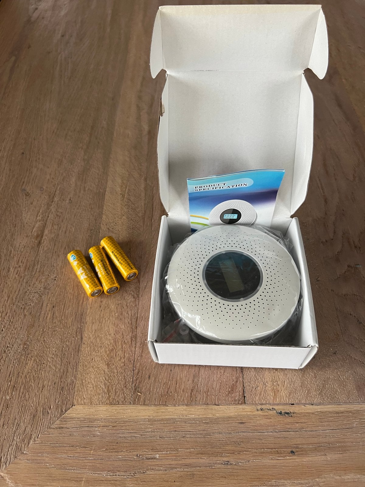CO & Rookmelder - Koolmonoxide en Rook Detector, Doe-het-zelf en Verbouw, Detector, Sensor of Melder, Nieuw, Ophalen of Verzenden