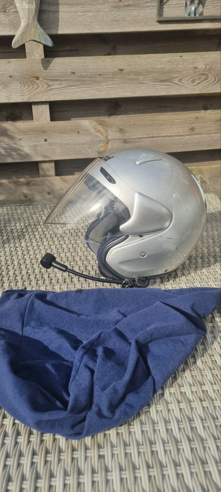 origineel iconische Arai motorhelm - Maat M, M, Arai, Jethelm, Ophalen of Verzenden