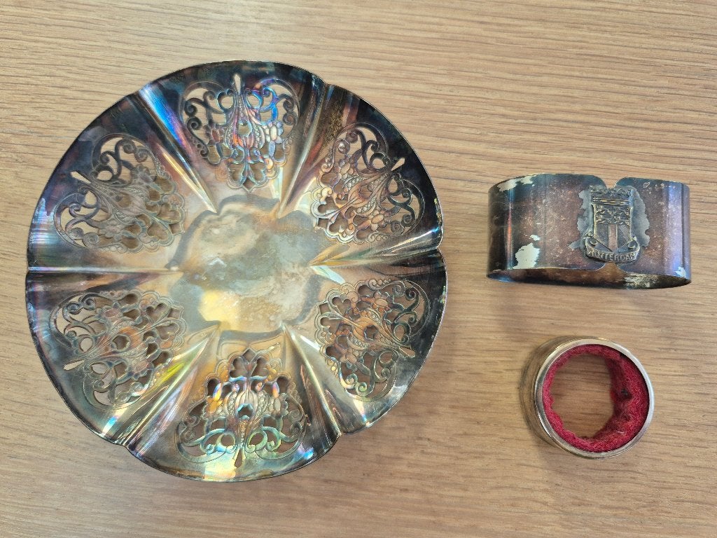 Verzilverde voorwerpen, Ophalen of Verzenden