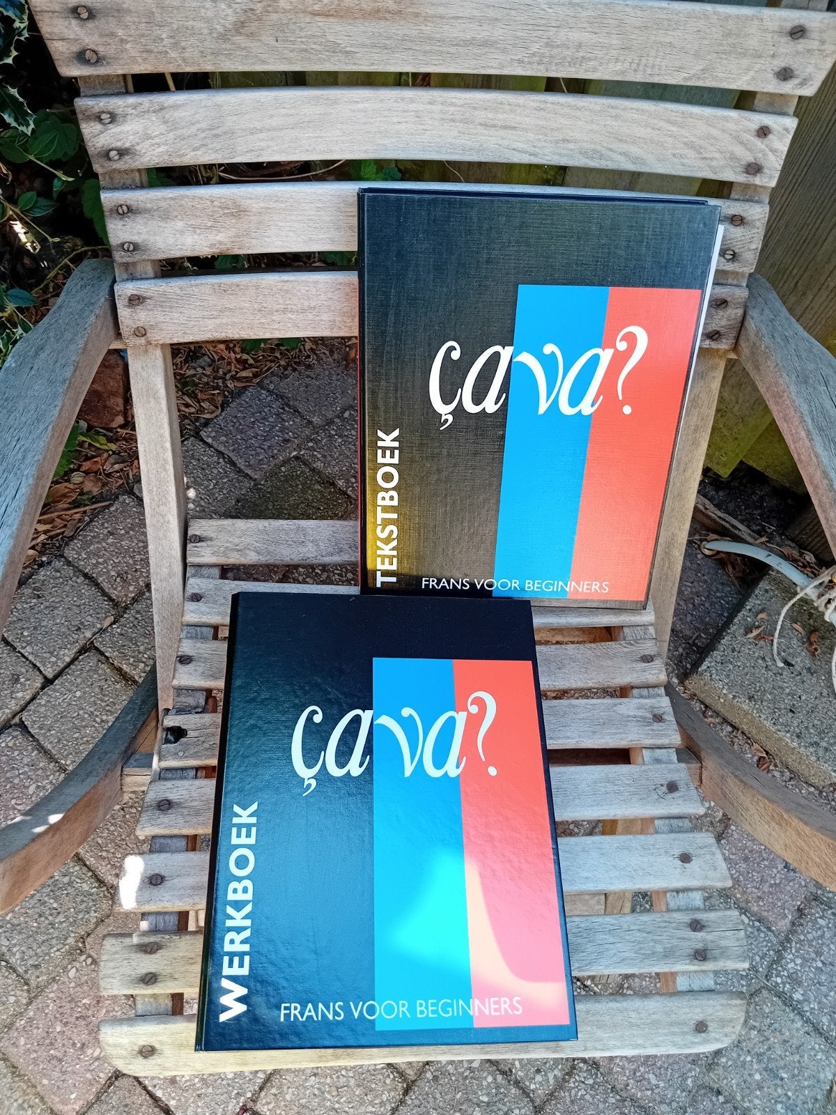 Cava? Frans voor beginners: Tekstboek en Werkboek, Ophalen of Verzenden, Gelezen, Teleac, Non-fictie