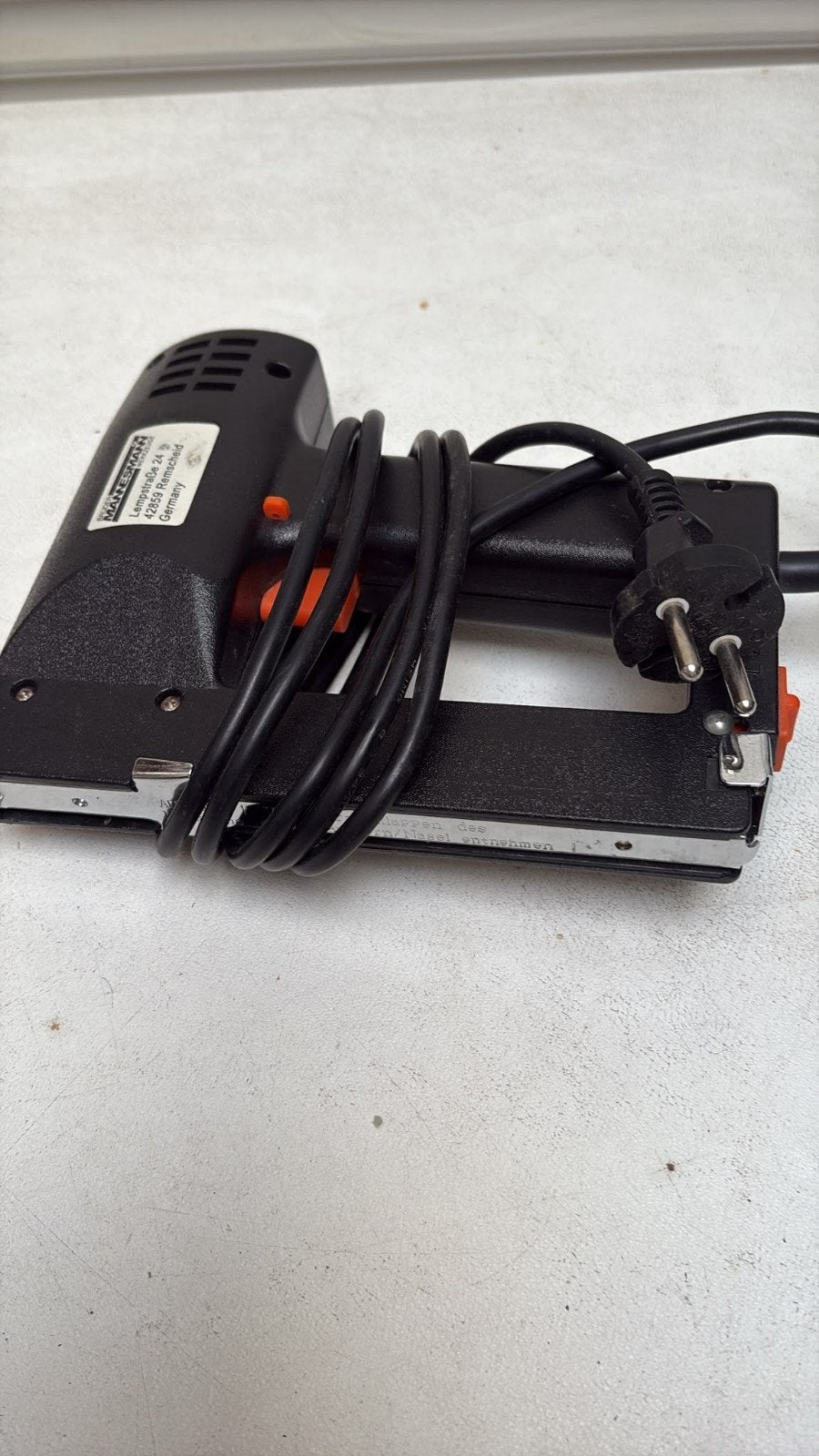 Mannesmann Tacker Nietmachine - Elektrisch, Ophalen, Gebruikt, Tacker/nietmachine, Overige merken
