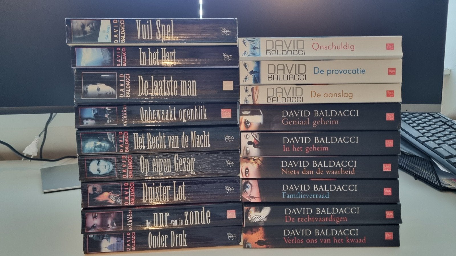 David Baldacci (18 titels), Ophalen of Verzenden, Gelezen