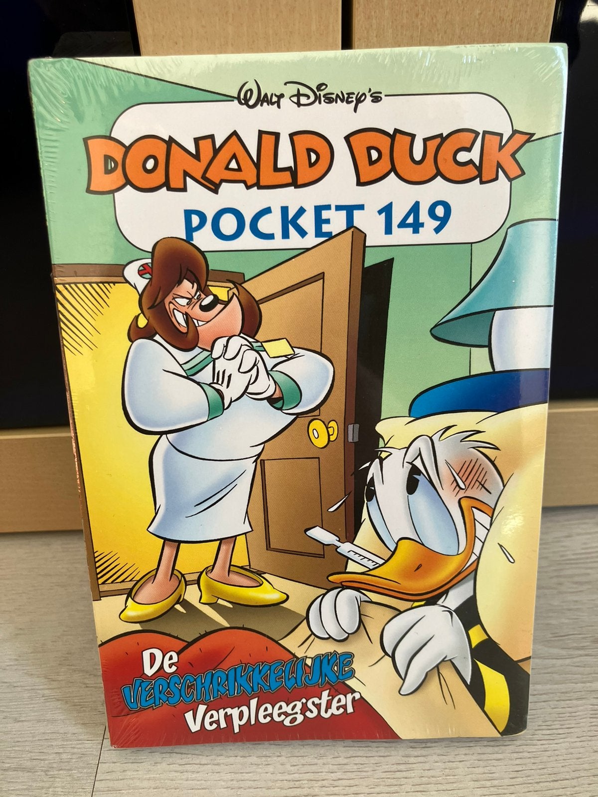 Donald Duck pocket 149 - De verschrikkelijke verpleegster, Eén stripboek, Ophalen of Verzenden, Nieuw