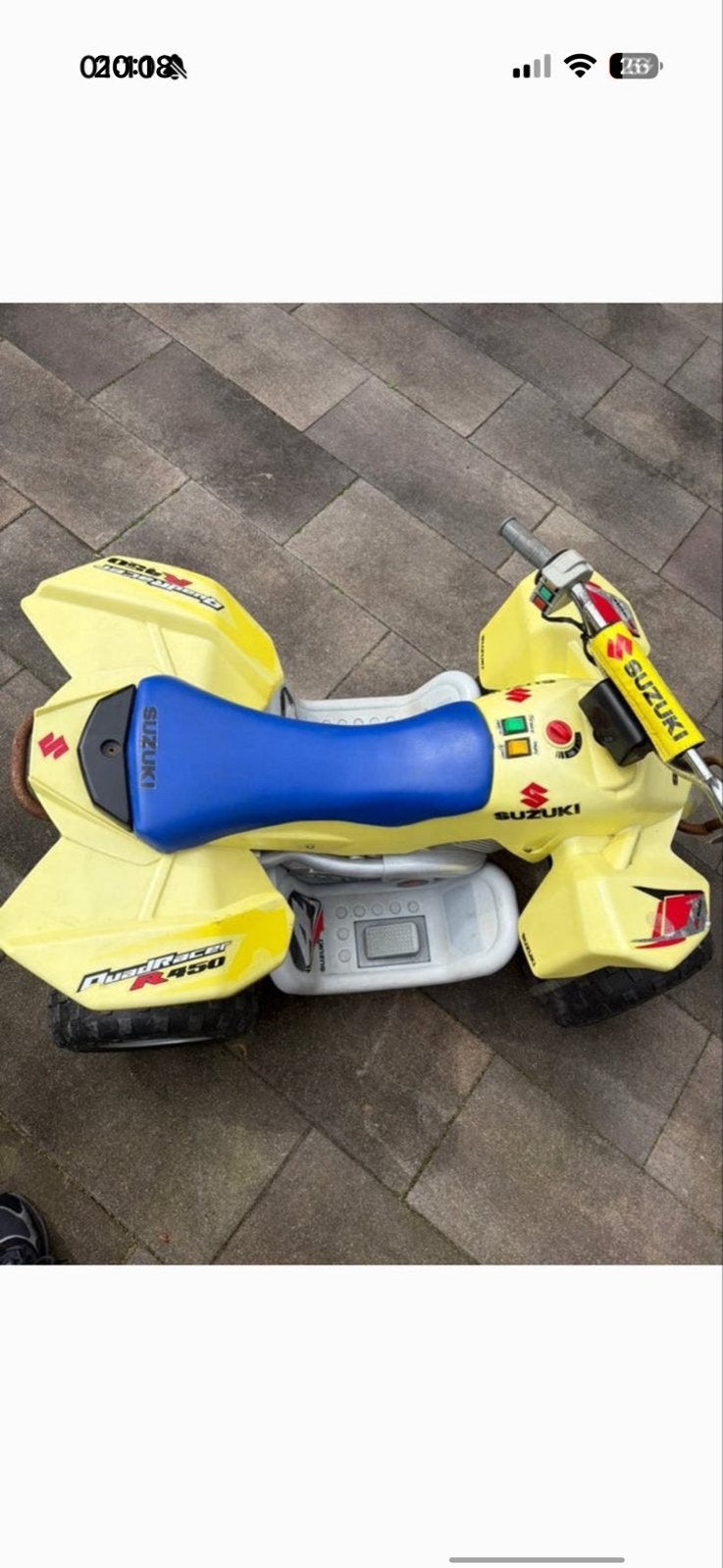 Suzuki Quad voor kinderen met nieuwe accu, Ophalen of Verzenden, Gebruikt