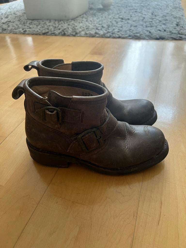 Sendra laarzen maat 35 - Stoere leren enkellaarzen, Kleding | Dames, Schoenen, Ophalen of Verzenden, Gedragen, Bruin, Lage of Enkellaarzen