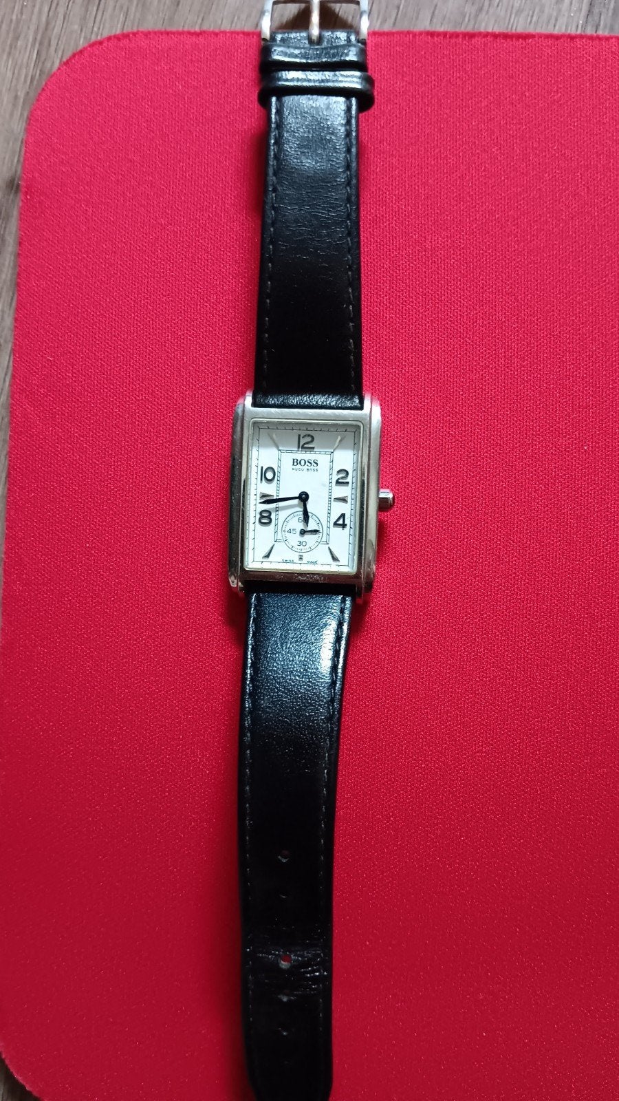 Hugo Boss Metropolis 1100 Herenhorloge Zwitsers Uurwerk, Overige merken, Polshorloge, Ophalen of Verzenden, Leer