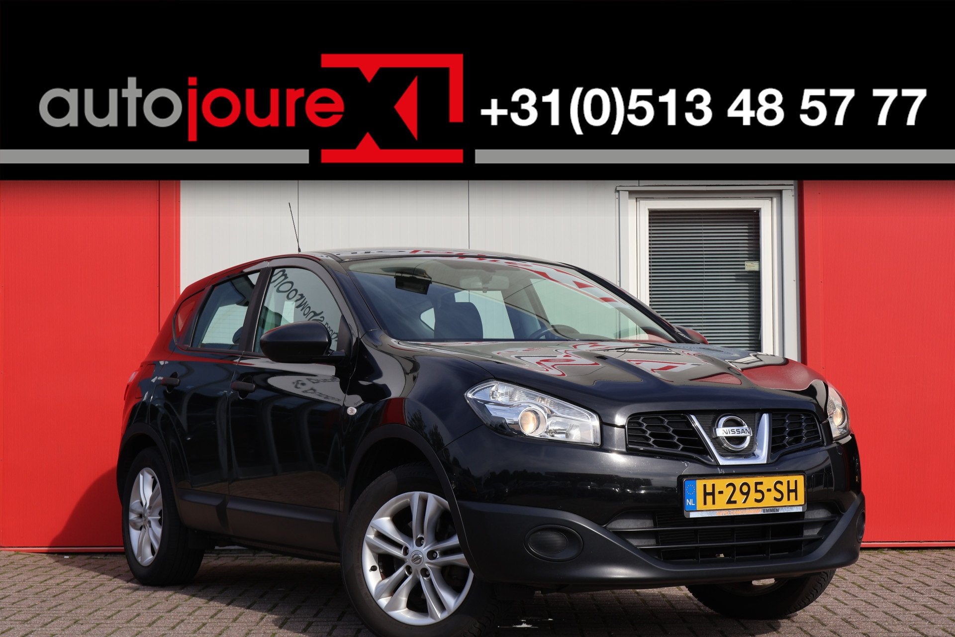 Nissan QASHQAI 1.6 Visia (bj 2010), Auto's, Voorwielaandrijving, Gebruikt, Zwart, 4 cilinders