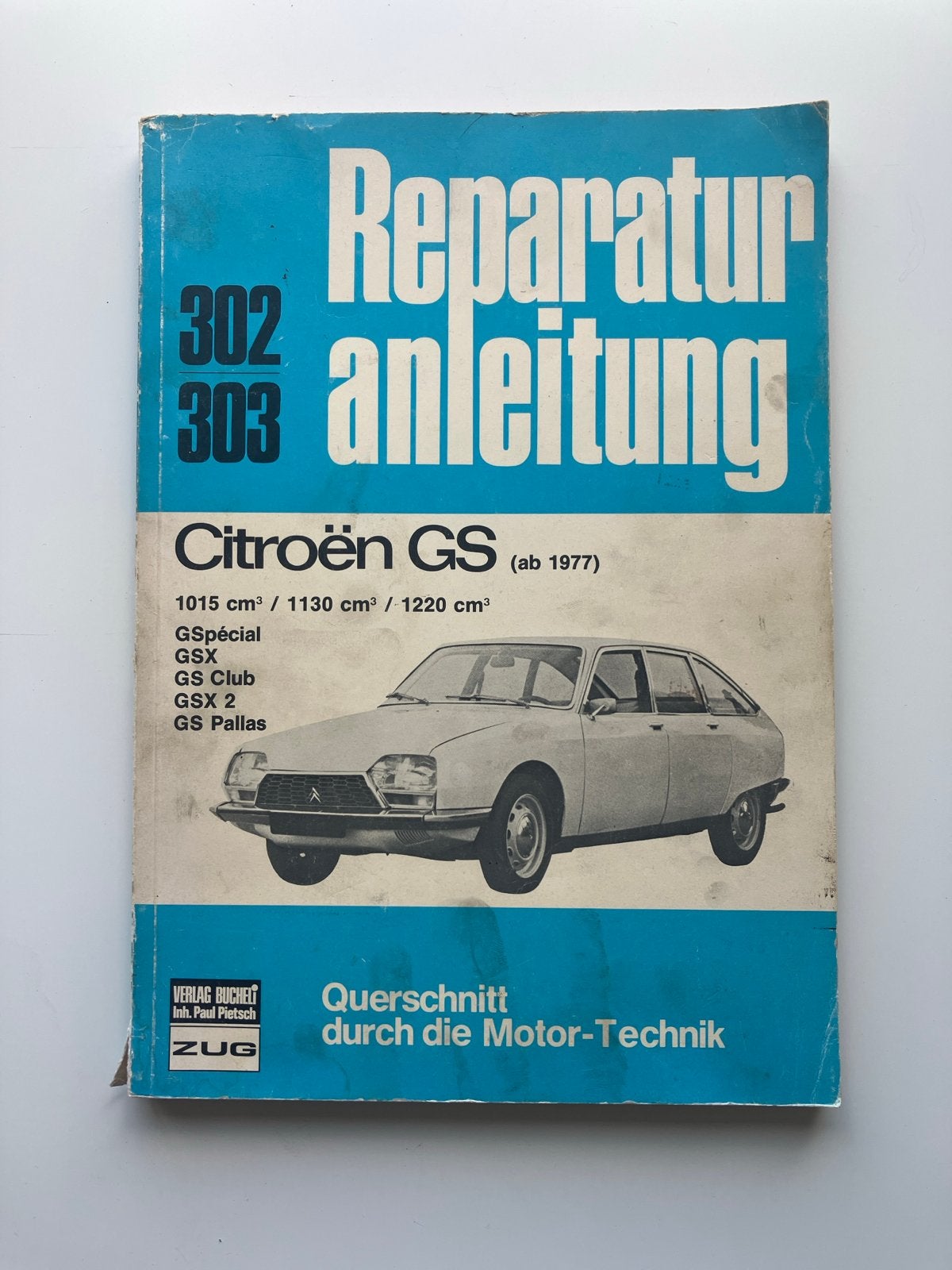 Reparaturanleitung Citroën GS (ab 1977) - Werkplaatshandboek, Ophalen of Verzenden, Gelezen, Citroën