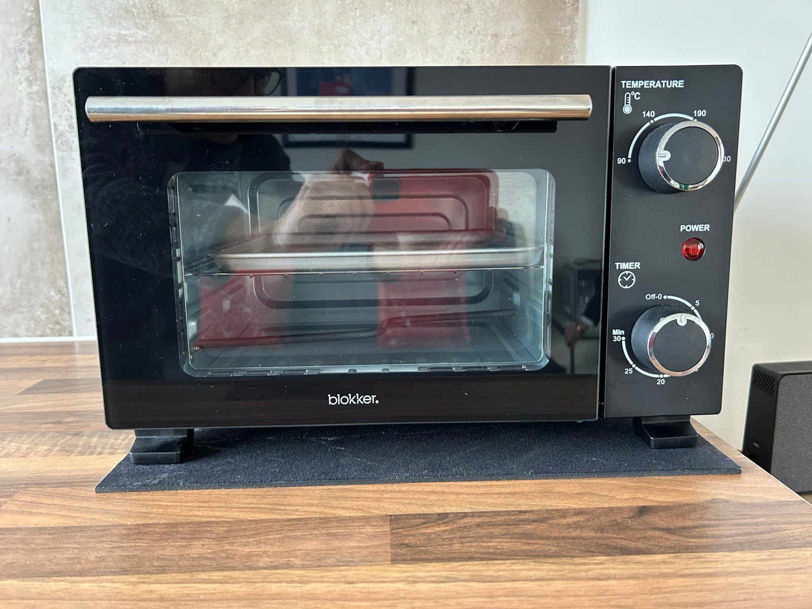 Blokker Mini-oven - Compact en veelzijdig, Ophalen, Minder dan 45 cm, Gebruikt, Blokker