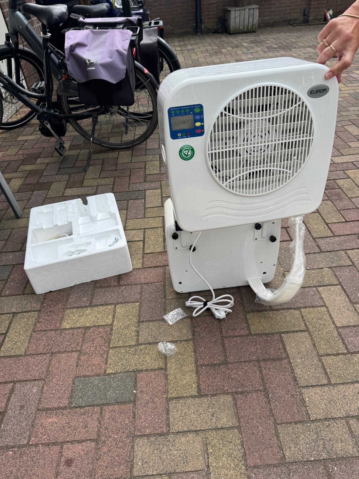 Eurom Caravan Airco AC2401 - Zo goed als nieuw, Caravans en Kamperen, Ophalen, Zo goed als nieuw