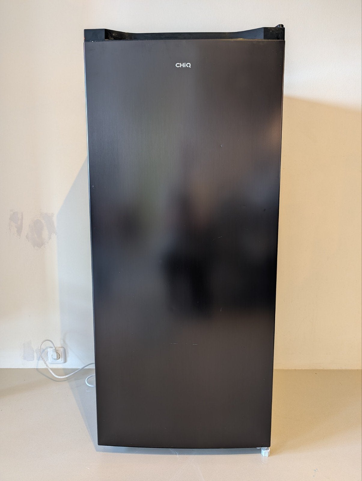 CHiQ Vrieskast  - 145L, Zwart, Zo goed als nieuw, Vrieskast, 120 tot 140 cm, Minder dan 60 cm, Ophalen of Verzenden