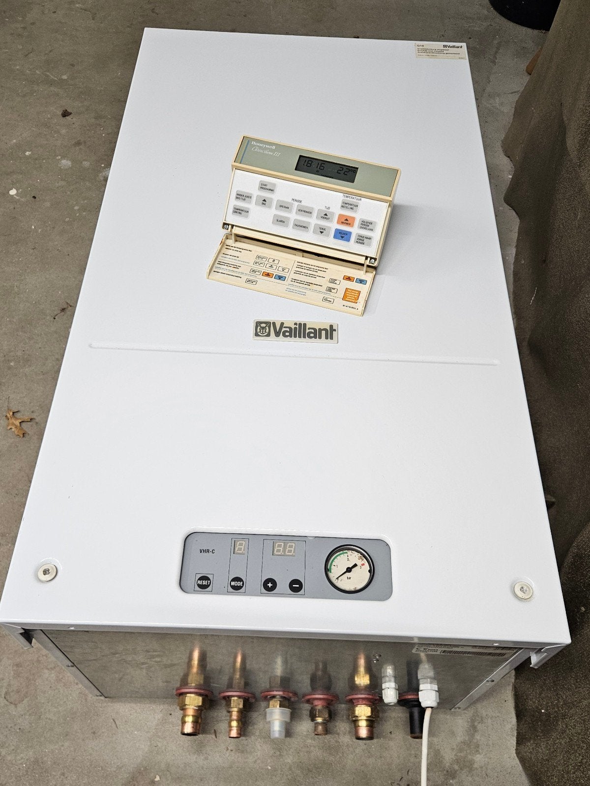 CV ketel Vaillant plus thermostaat, Ophalen, 30 tot 80 cm, Gebruikt, Hoog rendement (Hr)