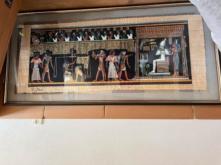 Wanddecoratie met lijst 95x200, Huis en Inrichting, Woonaccessoires | Lijsten, Zo goed als nieuw, 75 cm of meer, 75 tot 100 cm