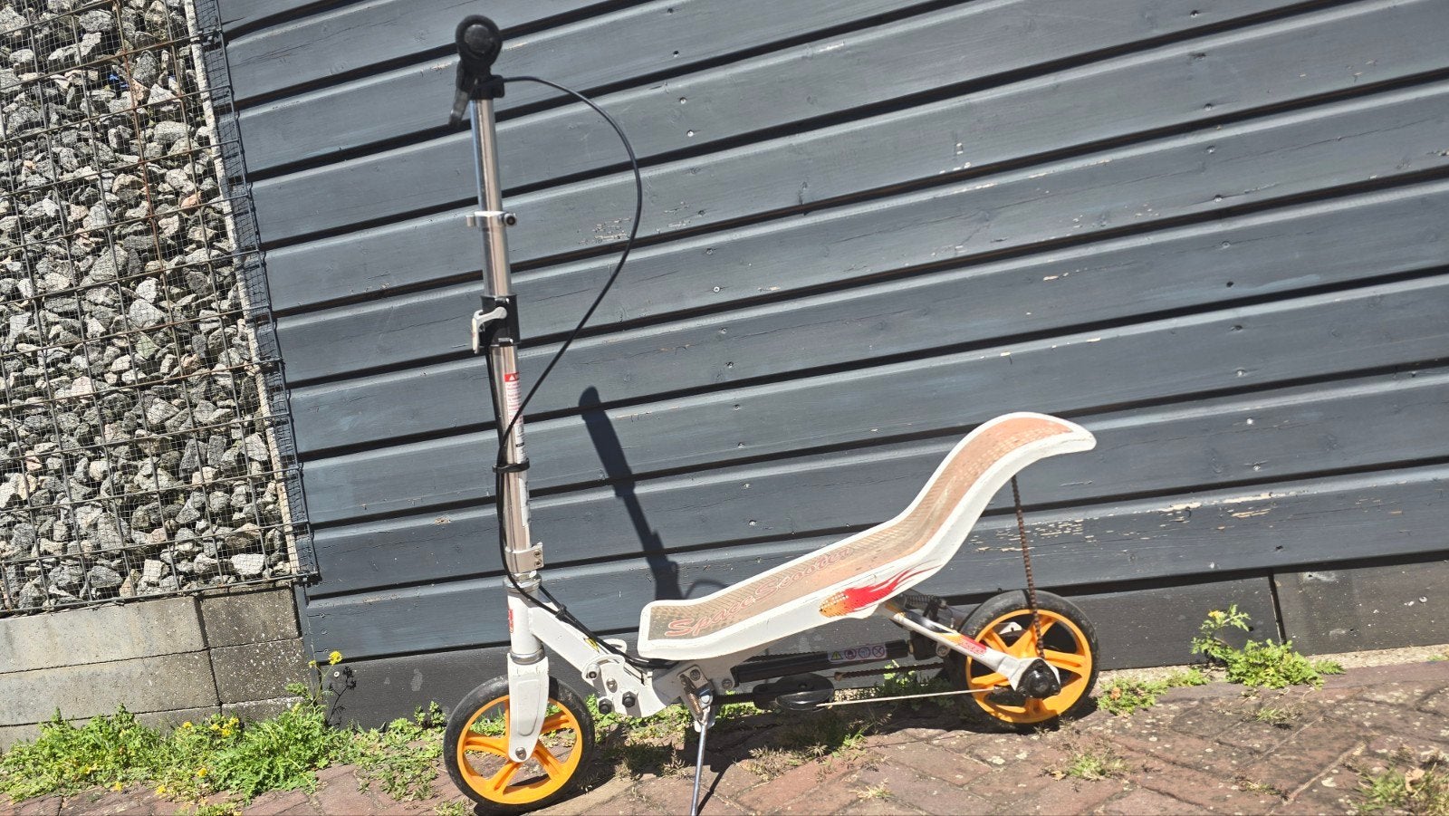 Space Scooter - Wit met Oranje accenten, Ophalen, Gebruikt, Overige typen, Space Scooter