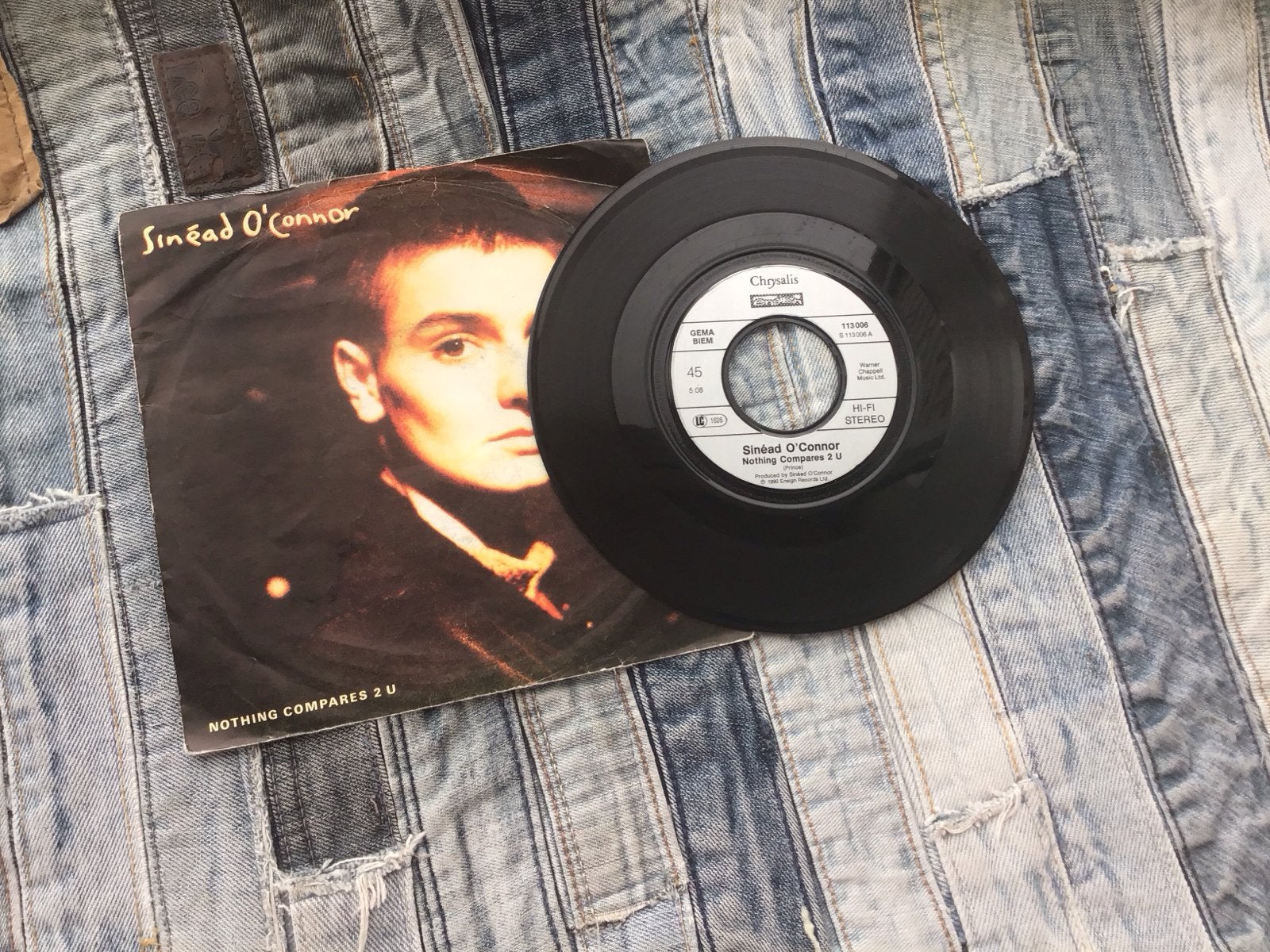 Sinéad O'Connor - Nothing Compares 2 U (7 inch vinyl), Cd's en Dvd's, Gebruikt, 7 inch, Pop, EP