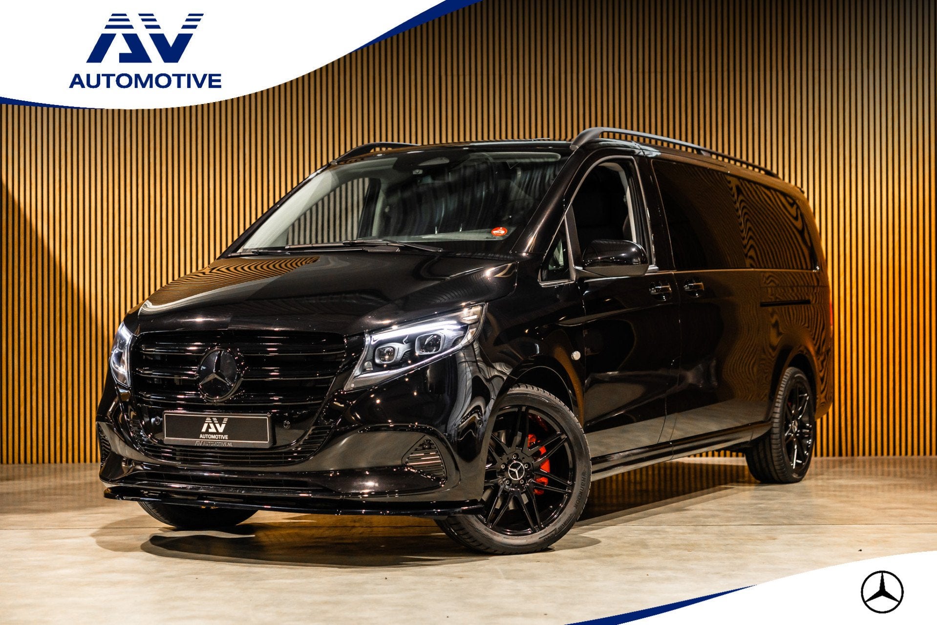 Mercedes-Benz Vito 119 CDI 4-MATIC DC L3 XL | AMG | L+R Schu, Automaat, Gebruikt, 2500 kg, Zwart