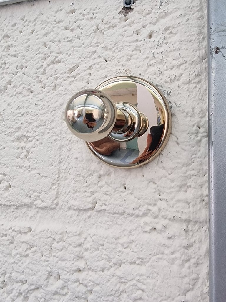 Goudkleurige Wandhaak – Luxe Design Kapstok, Wandkapstok, Ophalen of Verzenden, Zo goed als nieuw, Minder dan 100 cm