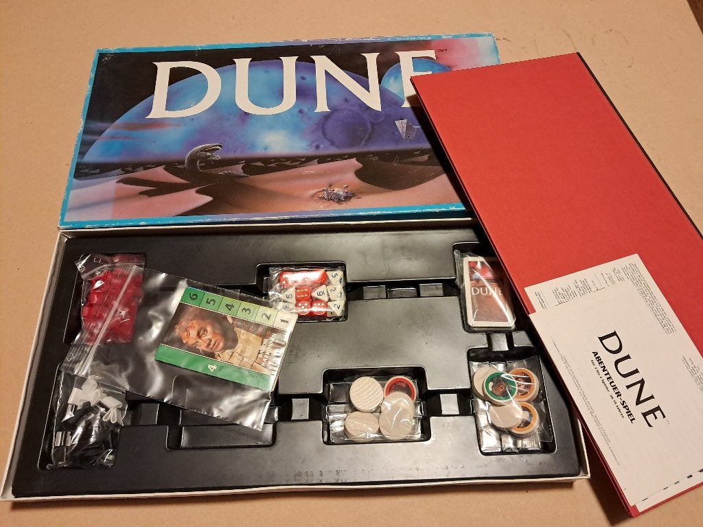 Dune, Een of twee spelers, Ophalen, Gebruikt, Parker