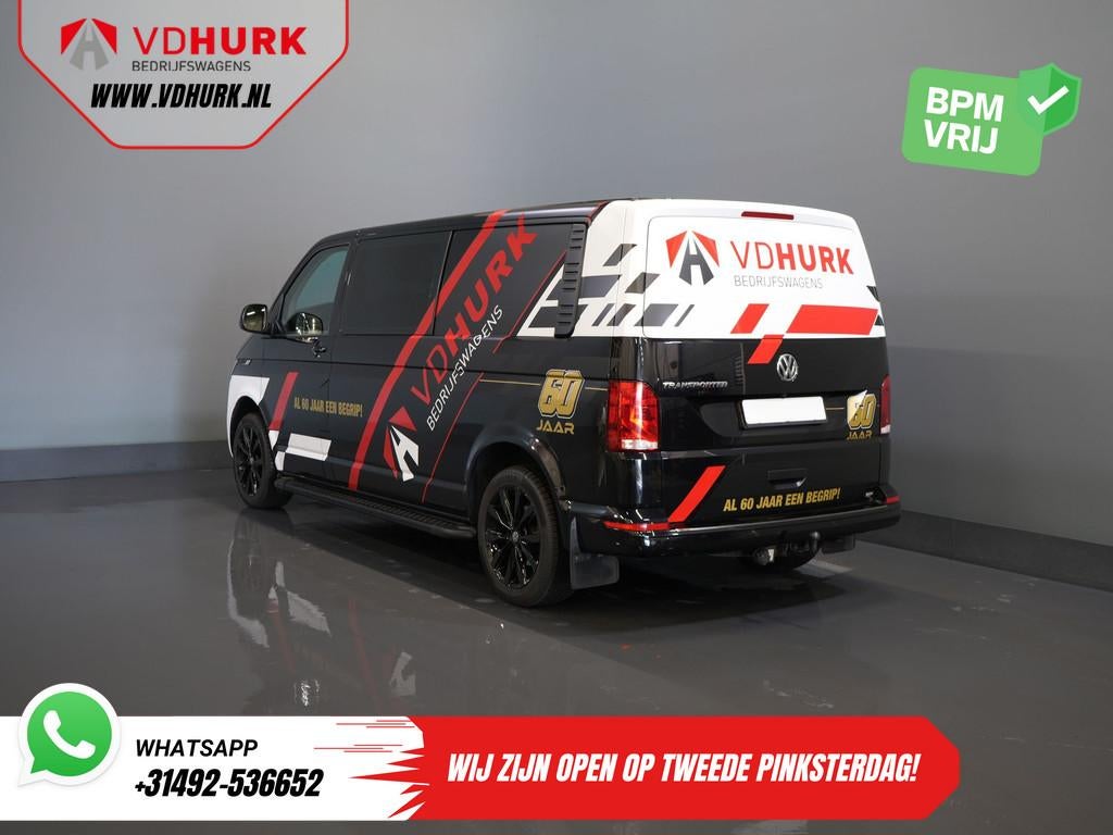 Volkswagen Transporter T6.1 2.0 TDI 150 pk DSG Aut. L2 DC Du, Auto's, Bestelauto's, Stof, USB, 4 cilinders, 150 pk