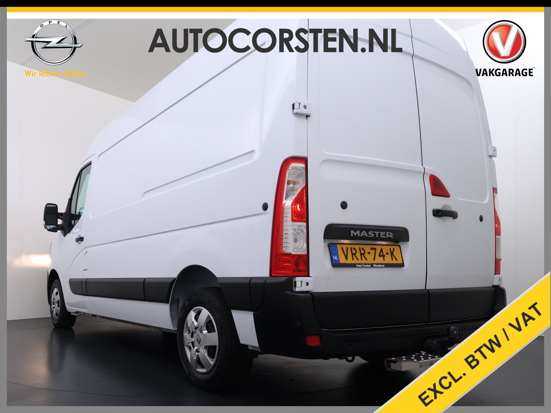 Renault Master T35 2.3 dCi 150 L2H2 Camera Navi Dab Trekhaak, Dealer onderhouden, Stof, Gebruikt, 4 cilinders