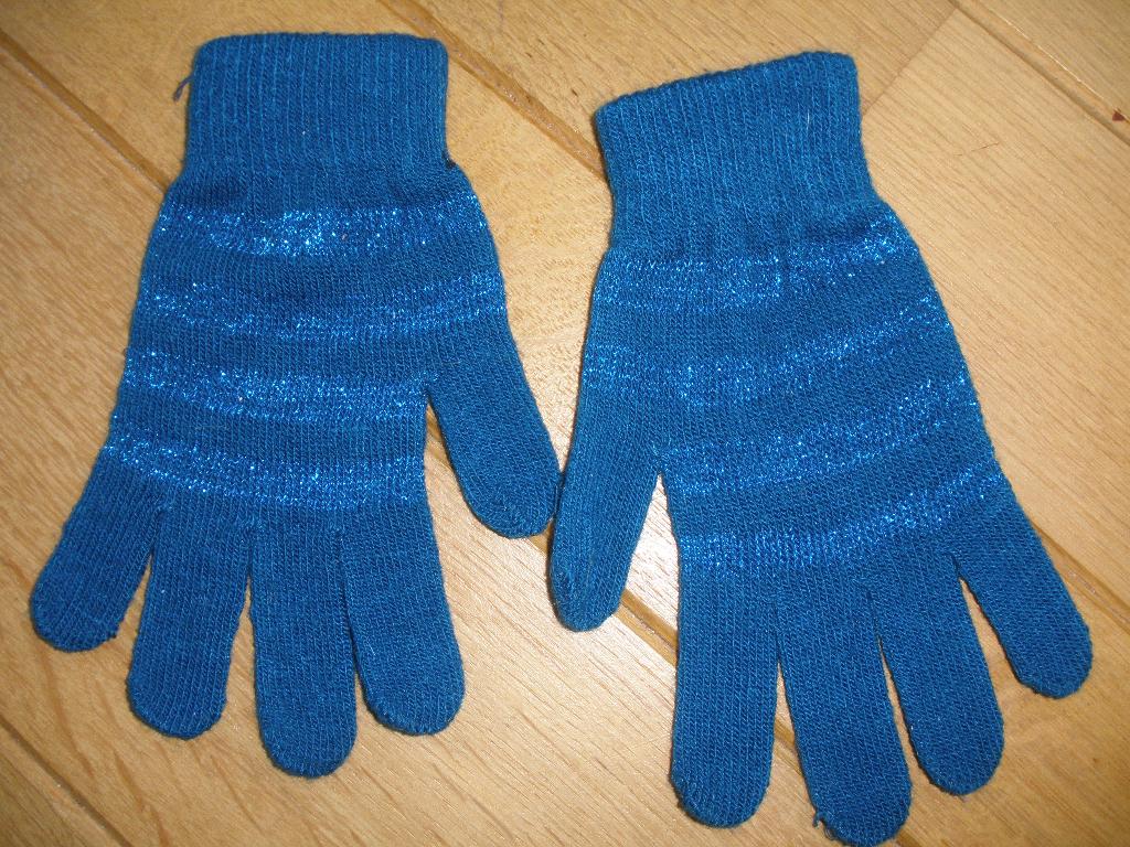 Handschoenen blauw metallic - nieuw -, Ophalen of Verzenden, Nieuw, Maat 38/40 (M), Handschoenen