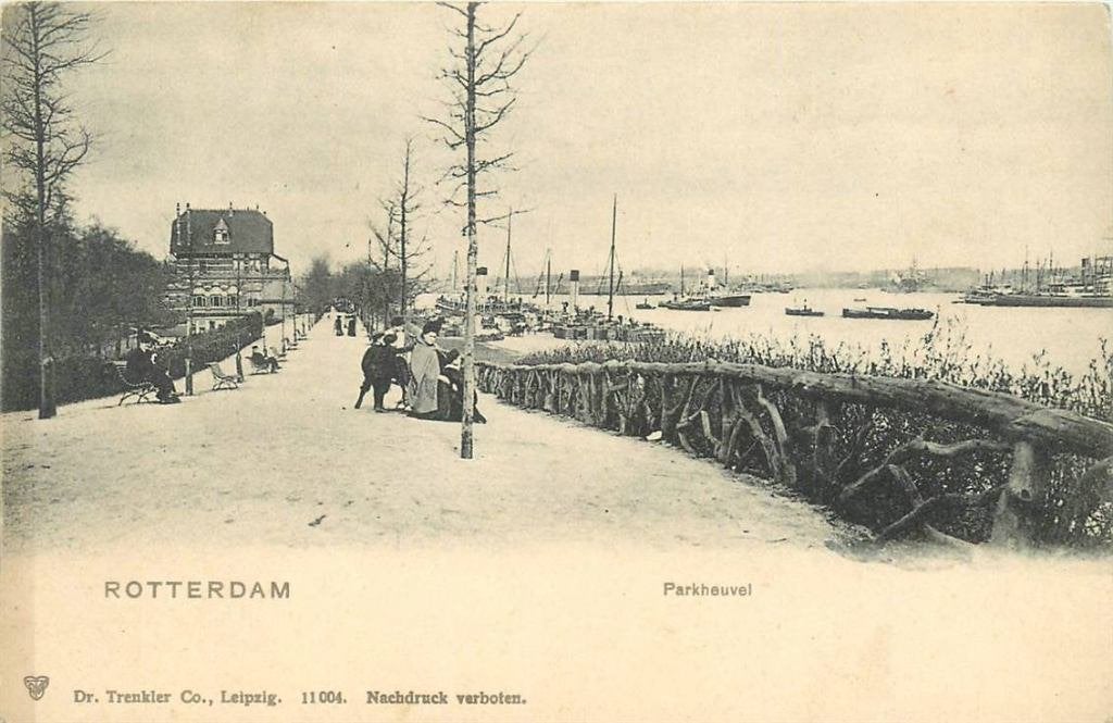 388-216-045 Rotterdam Parkheuvel, Verzenden, Voor 1920, Zuid-Holland