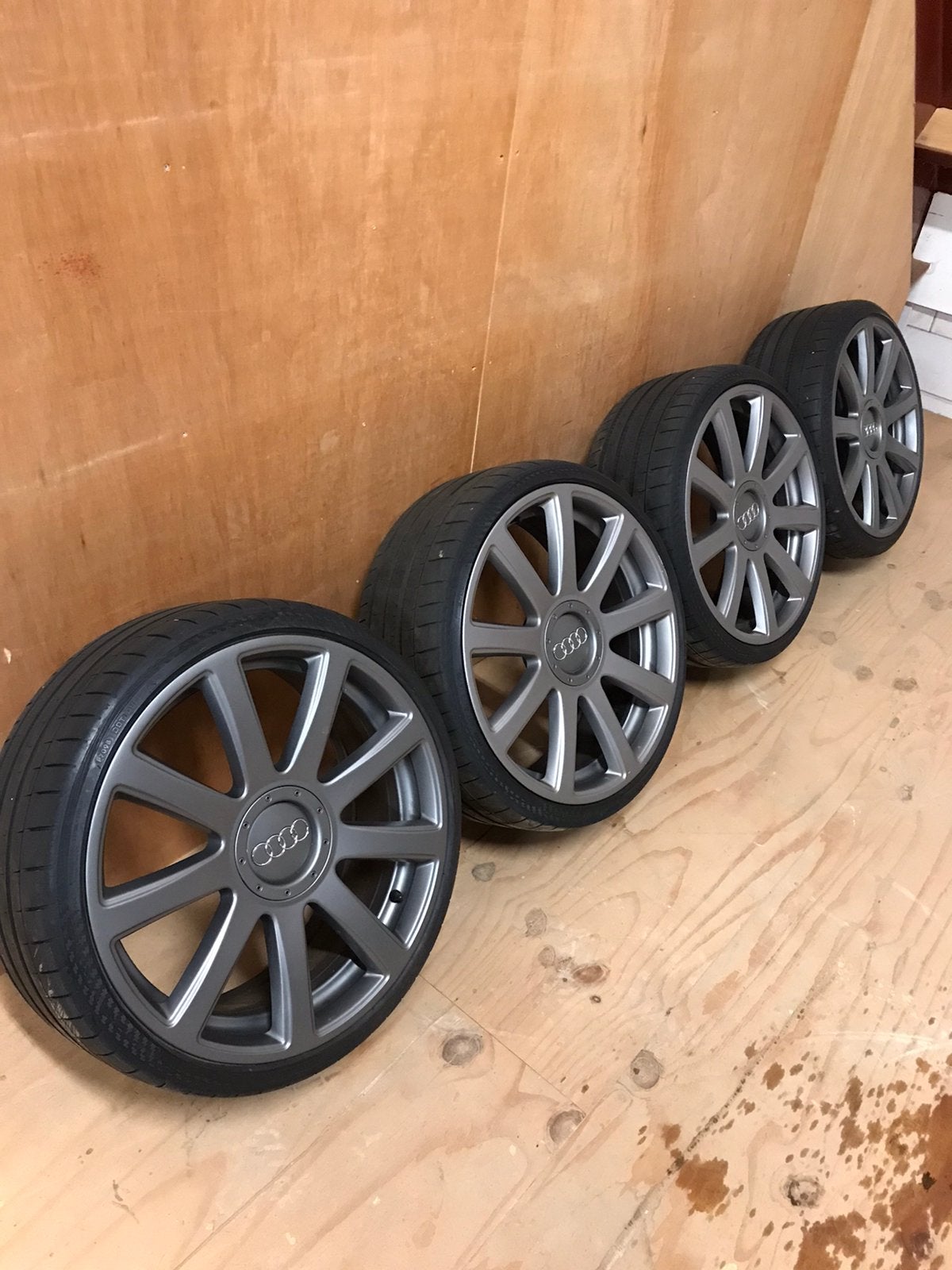 ZGAN Orginele Audi Rs6 velgen 20 inch 5x112 8,5J ET45, Ophalen, Banden en Velgen, 235 mm, 20 inch