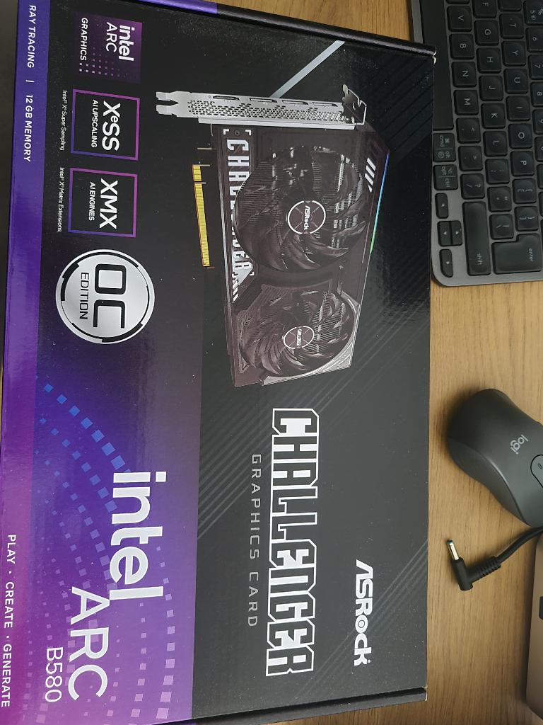 ASRock Intel ARC B580 (12GB) - 220 euros, GDDR6, PCI-Express 4, Ophalen of Verzenden, Overige chipsets
