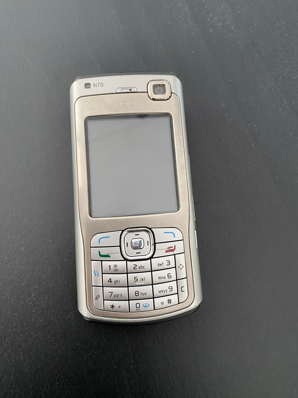 Nokia N70 - Klassieke Schuiftelefoon, Gebruikt, Schuifmodel, Fysiek toetsenbord, 3 tot 6 megapixel