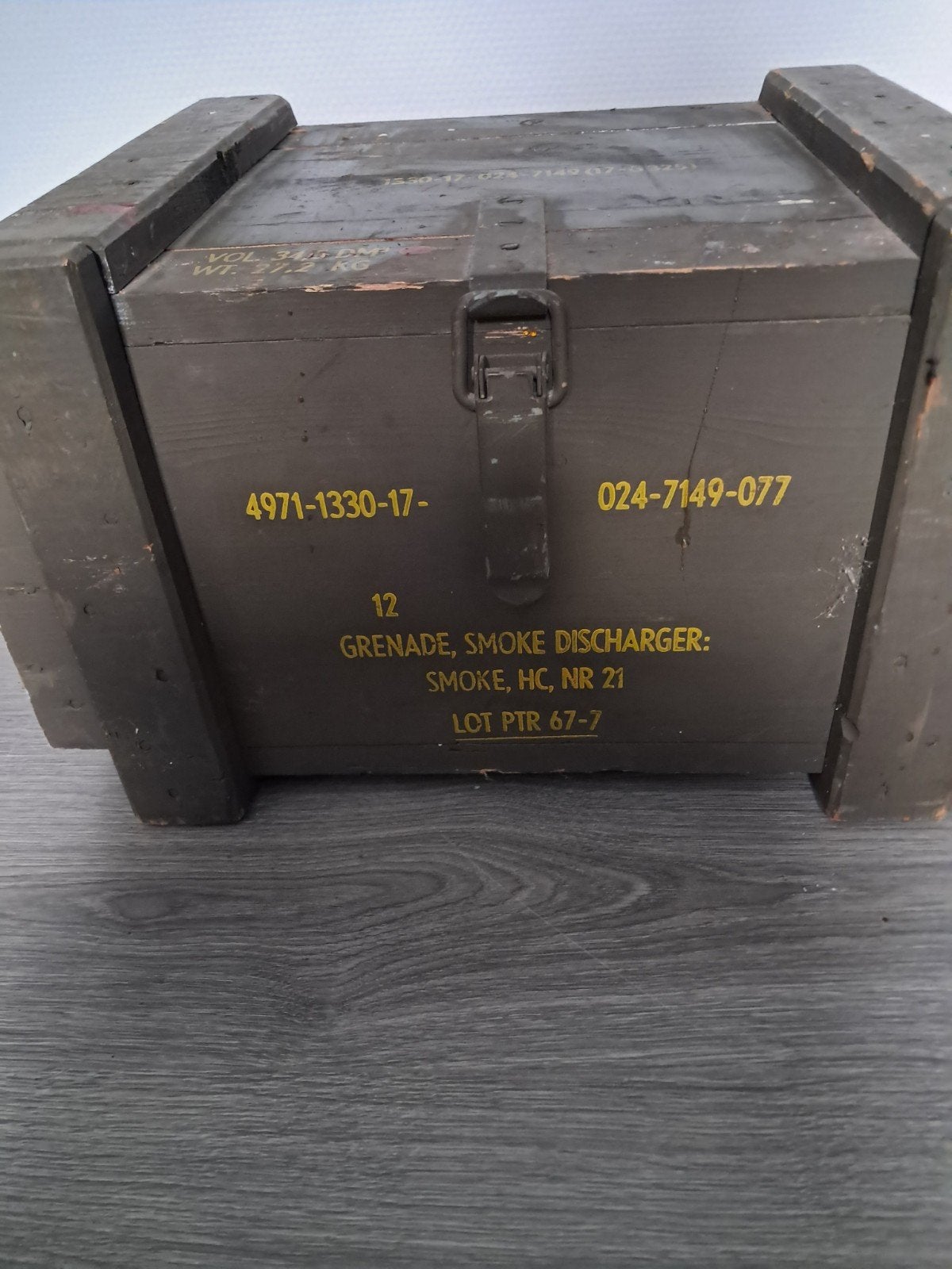 Militaire kist - Grenade Smoke Discharger, Ophalen of Verzenden
