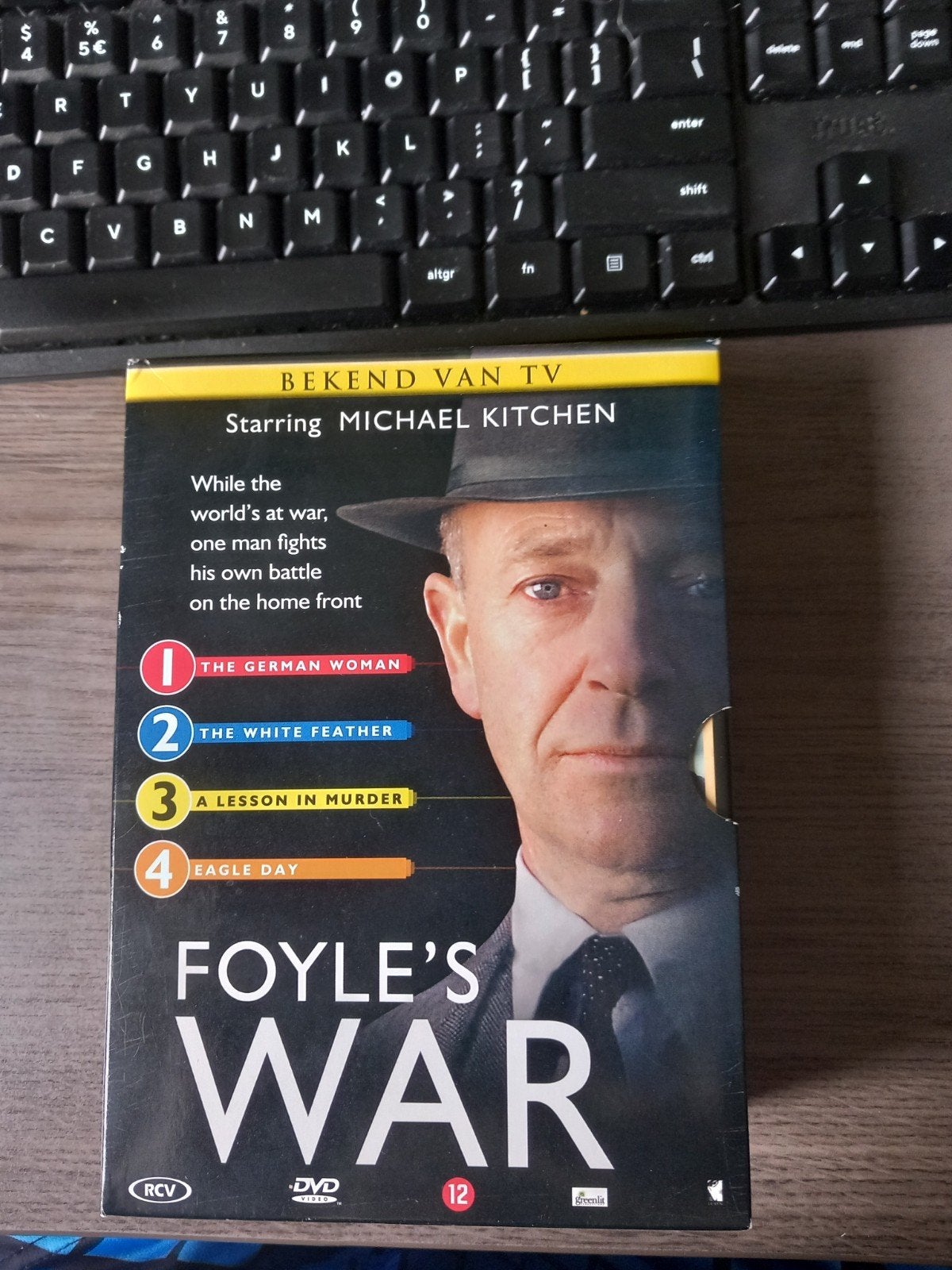 Foyle's War DVD Boxset - Seizoen 1 (4 DVDs), Cd's en Dvd's, Inclusief doosje, Nederlands, Ophalen of Verzenden, Gebruikt
