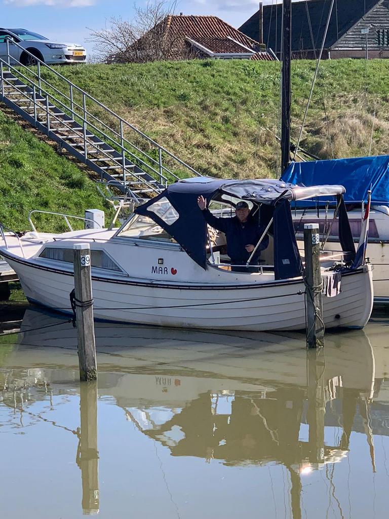 Spitsgatter Joda 24 met GPS en nieuwe fishfinder, Watersport en Boten, Ophalen, Gebruikt