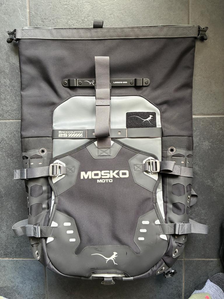 Mosko Moto Backcountry offset Panniers V2.5 (25 +35 liter), Ophalen, Zo goed als nieuw