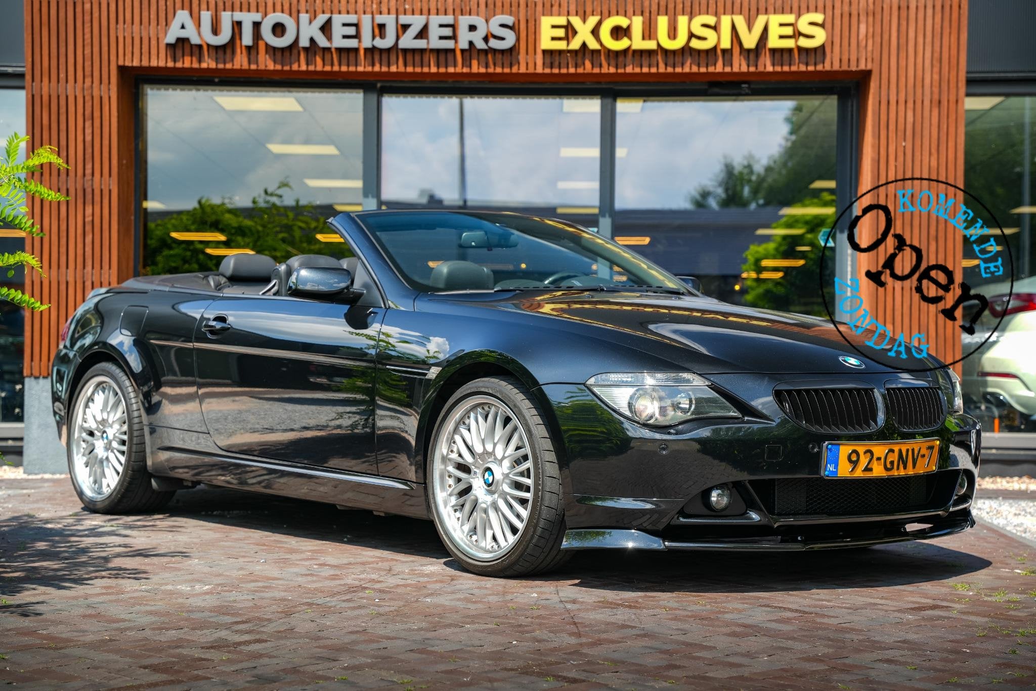BMW 6-serie Cabrio 650i Automaat Navigatie PDC Cruise HUD Me, Auto's, BMW, Automaat, Achterwielaandrijving, Gebruikt, 4 stoelen