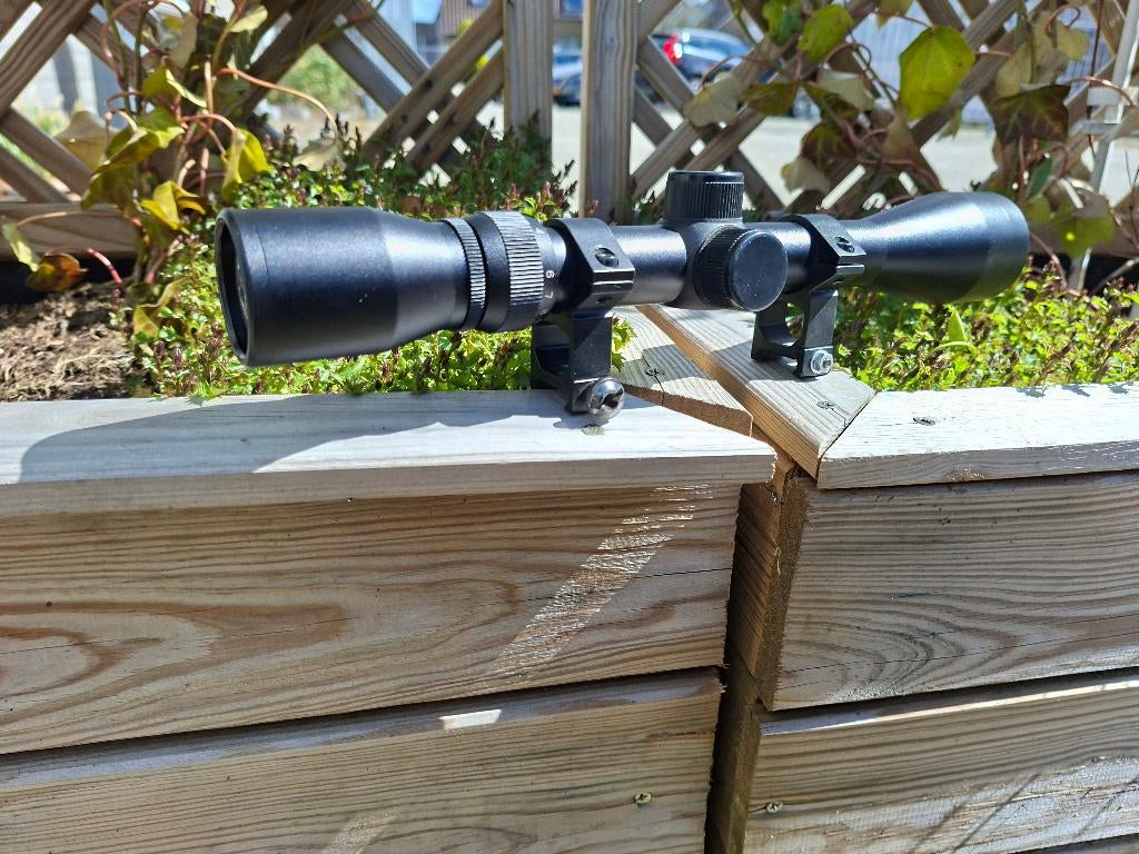 zgan nikko stirling mountmaster 3-9x40 mil dot richtkijker, Ophalen of Verzenden, Zo goed als nieuw