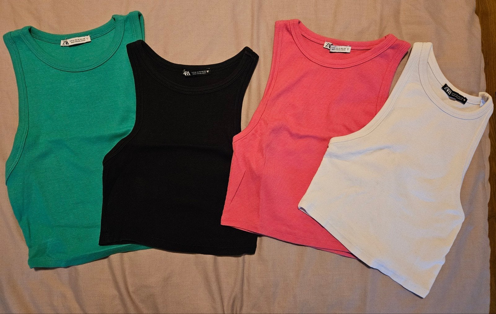 4 TOPS VAN ZARA MAAT M, Zara, Ophalen of Verzenden, Zo goed als nieuw, Zonder mouw
